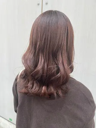 セミロング MIKU ナチュラルヘア✂️✨のヘアスタイル