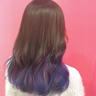 セミロング カラー LiNA🌿藤原 茉莉花のマツエク・マツパデザイン