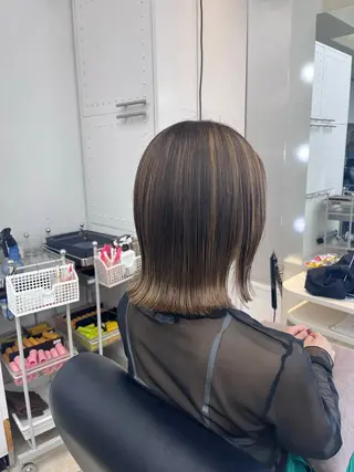 ショート 韓国レイヤー×モテ髪 /MITSUKI🤍のヘアスタイル