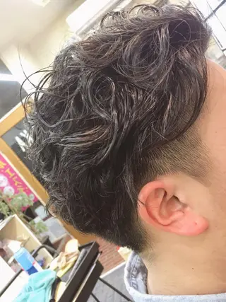 パーマ メンズ YAP！HAIR所属・YAP！HAIR トコツメアヤノのヘアスタイル
