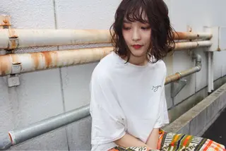 ミディアム カラー 鎌田卓也/髪質改善 /透明感カラーのヘアスタイル