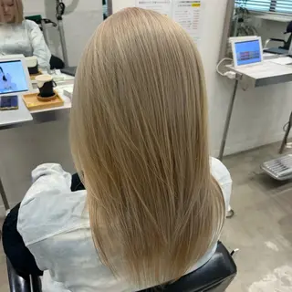 ロング 艶カラー/レイヤー /メンズ/マツエクのヘアスタイル