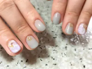 ネイル Aim* 深爪・自爪育成専門店のネイルデザイン