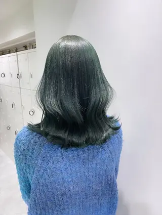 ミディアム カラー ダブルカラー特化💖 韓国ヘア💖りくのヘアスタイル