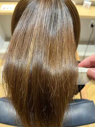 ミディアム 💜N°大分💜 三浦のヘアスタイル