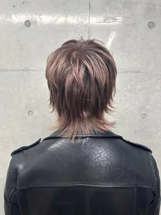 ショート カラー メンズ アンリ【Henri】所属・原宿アンリ 山下卓也のヘアスタイル
