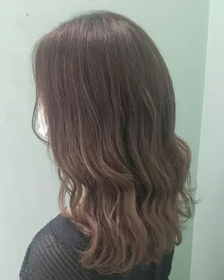 セミロング モテ髪🎀aoi/ シールエクステ/池袋のヘアスタイル