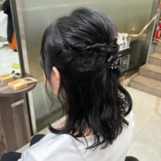 ヘアアレンジ 韓国ヘア/ヨシンモリ /髪質改善/髙橋遥のヘアスタイル