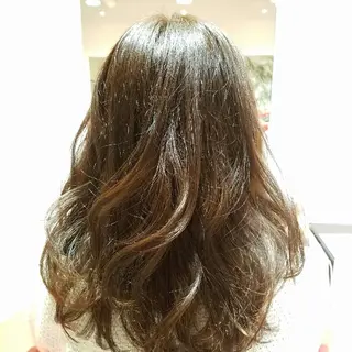 セミロング カラー Blanc 梅田所属・田中 光のヘアスタイル