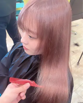 セミロング 12月限定クーポン 💕大量更新ブリーチのヘアスタイル