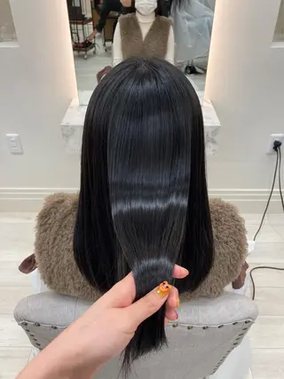 ミディアム 艶髪✨️増田 梨都のヘアスタイル