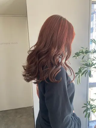 セミロング カラー ヘアアレンジ ボブ /ニュアンス/ satomi🧸💖のヘアスタイル