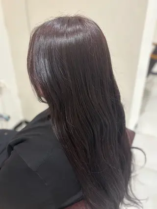 カラー 艶カラー/赤み消しカ ラー/yukiのヘアスタイル