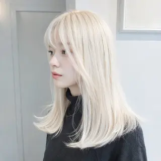 セミロング Telasu所属・gata gataのヘアスタイル
