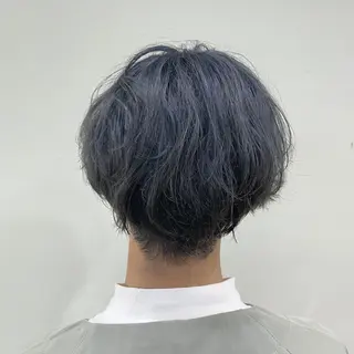 メンズ メンズブリーチカラー /パーマ ごーた立川のヘアスタイル