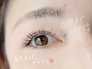 マツエク・マツパ shalm hair lounge所属・風間 莉緒のマツエク・マツパデザイン