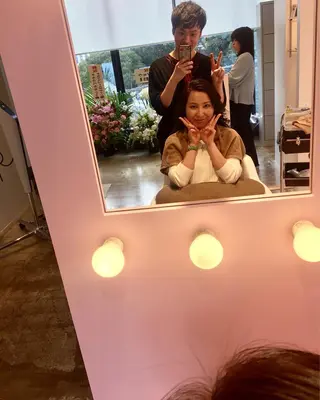 ロング 所渉/韓国レイヤー /ウルフカットのヘアスタイル