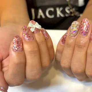 ネイル ️🩵Merci Miyu 南堀江️のネイルデザイン