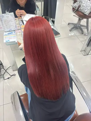 ロング ここな/マツパ🌼 /暖色カラー🧡のマツエク・マツパデザイン