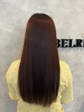 ロング 石原 光のヘアスタイル