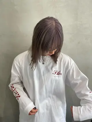 ミディアム カラー 💐ナチュラルヘア Kroda💐のヘアスタイル