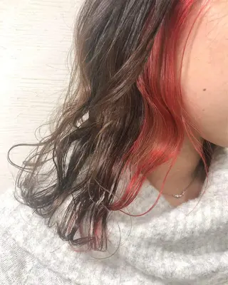 ロング カラー ヘアアレンジ 【池袋/スパイキー ショート】ⓝⓘⓜⓤのヘアスタイル