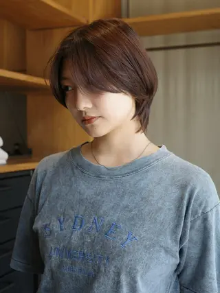 ショート NERO 眞下秋歩のヘアスタイル