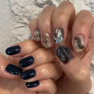 ネイル LETTER_& SAKIのネイルデザイン