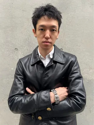 ショート メンズ 神田橋 翔太郎のヘアスタイル