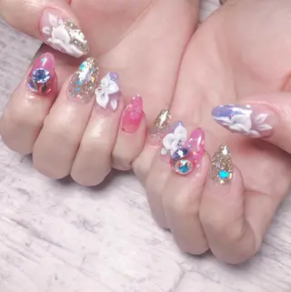 ネイル 個室ネイルサロンDolly  Girl〜ドーリーガール〜所属・DollyGirl KYOKOのネイルデザイン