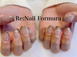 ミディアム Re:Nail Formula所属・kido chieのネイルデザイン