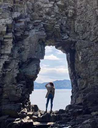 ロング カラー パーマ ヘアアレンジ メンズ キッズ grand story/colulu渋谷2号店所属・kotona 🤍miuraのヘアスタイル