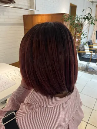 カラー vancouncil春日井所属・山岡 春のヘアスタイル