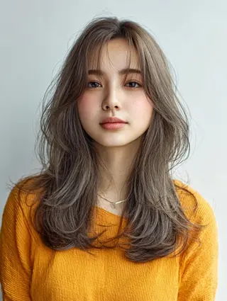 セミロング 生艶髪＆レイヤー🔔 渋谷お薦めNo.1✨のヘアスタイル