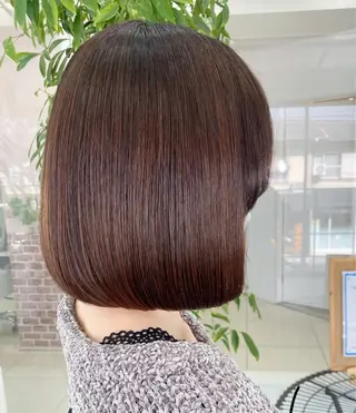 ショート カラー Happiness王寺店所属・ボブ、韓国特化型 ✨中野悠のヘアスタイル