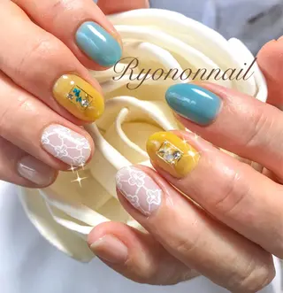 ネイル Ryononnail(リョノンネイル)所属・Ryononnail 上谷典子のネイルデザイン