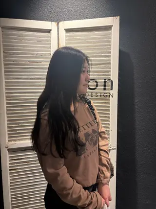 ロング カラー sion nozomi🎀のヘアスタイル