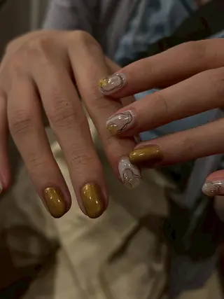 ネイル REJOUIR 網干🪼のネイルデザイン