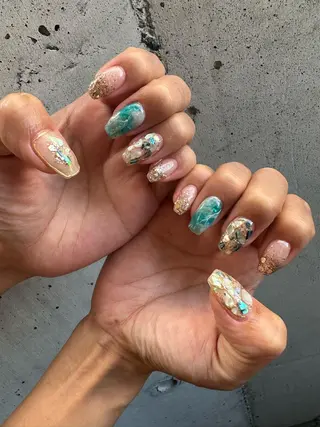 ネイル NAIL Salon IP所属・長谷川 奈緒美のネイルデザイン