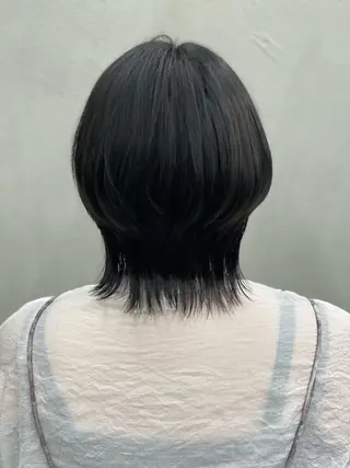 ショート masa/ボブ特化/ ぷつっとボブのヘアスタイル