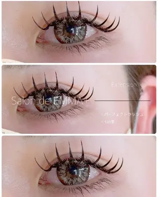 マツエク・マツパ EMMA plus．のマツエク・マツパデザイン