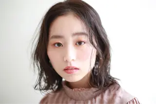 セミロング カラー IDEA 柏の葉KOILRINKGARAGE所属・お洒落満足度 ◎💮井上のヘアスタイル