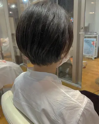 ショート 菅原リキヤ くびれレイヤーヘアのヘアスタイル