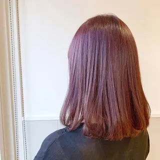 セミロング カラー ヘアアレンジ 髪質改善period.所属・いしかわまい🎀 髪質改善特価サロンのヘアスタイル