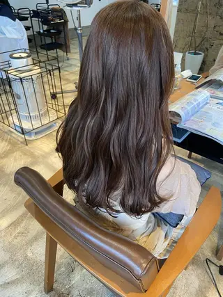 セミロング 小玉 杏華のヘアスタイル