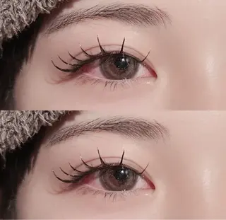 マツエク・マツパ 【amii】曽根🥀 /束感/エク/パリのマツエク・マツパデザイン