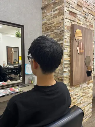 ショート 薮内 香保里のヘアスタイル