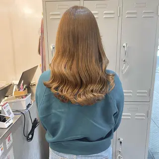 セミロング カラー ヘアアレンジ 🌷愛されヘア🌷 伊藤　万裕のヘアスタイル