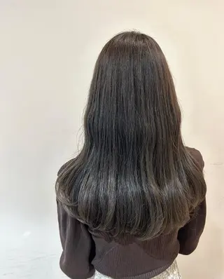 ロング カラー アイブロウ 🫧顔周りカット 🫧樫村優香のヘアスタイル