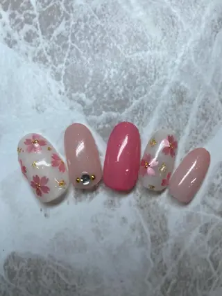 ミディアム ネイル ネイルサロン ステラのネイルデザイン